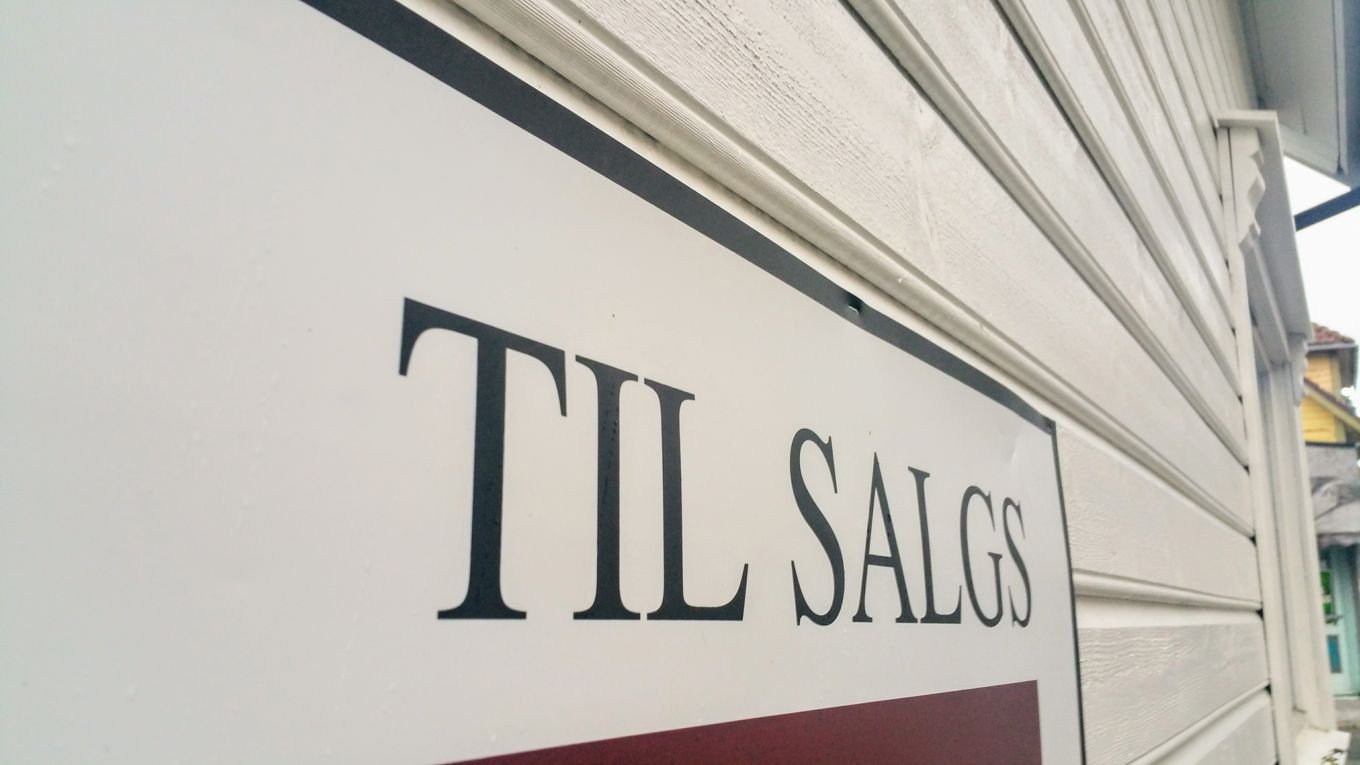 Til salgs-skilt