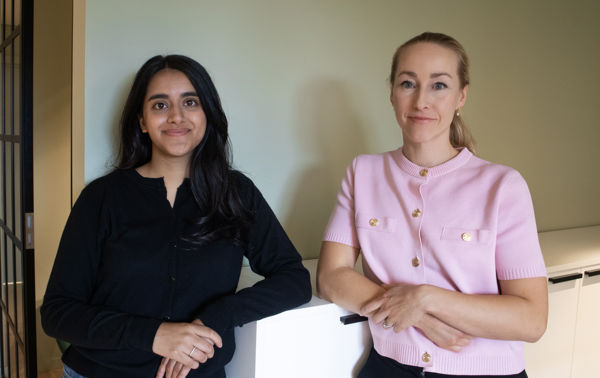 Advokatene Rida Arshad og Thea Tomter i Huseierne