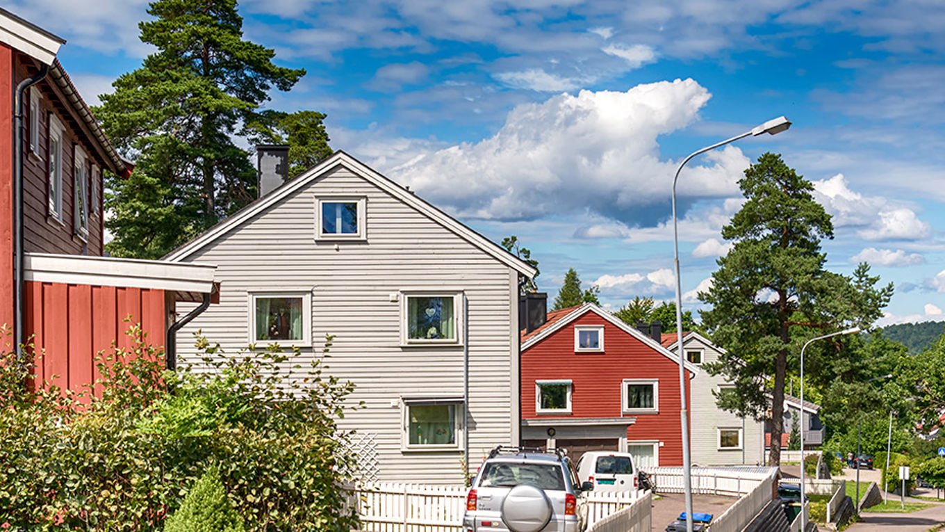 Et nabolag i Vestfold